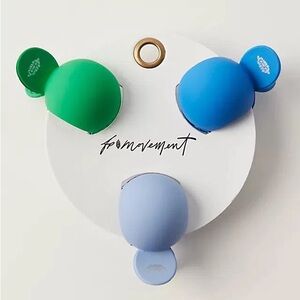 NWT FP Movement by Free People Fast Ball Hair Mini Claw Clip Set
